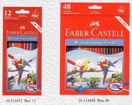 Faber Castell Water Soluble Color Pencil 12